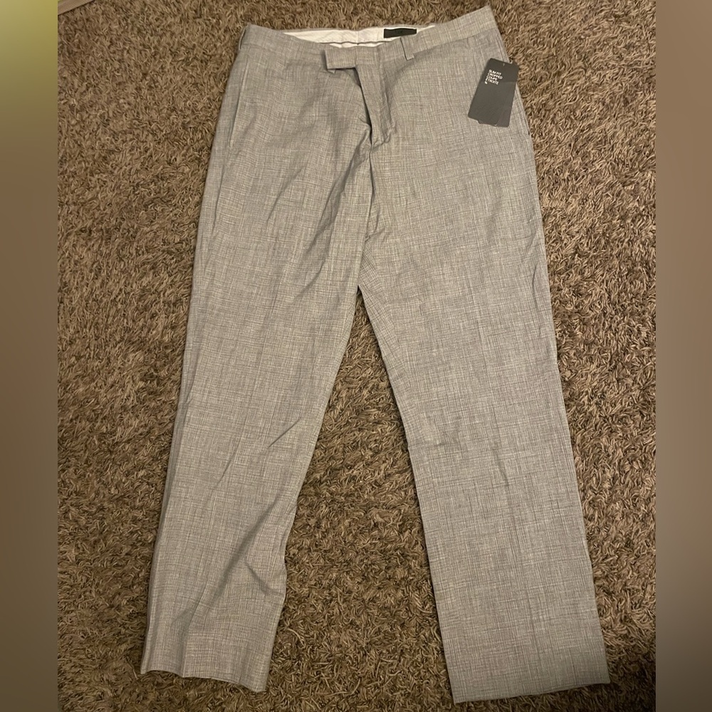H&M Men's Light Gray Dress Pants